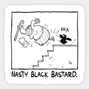 Nasty Black Bastard Sticker